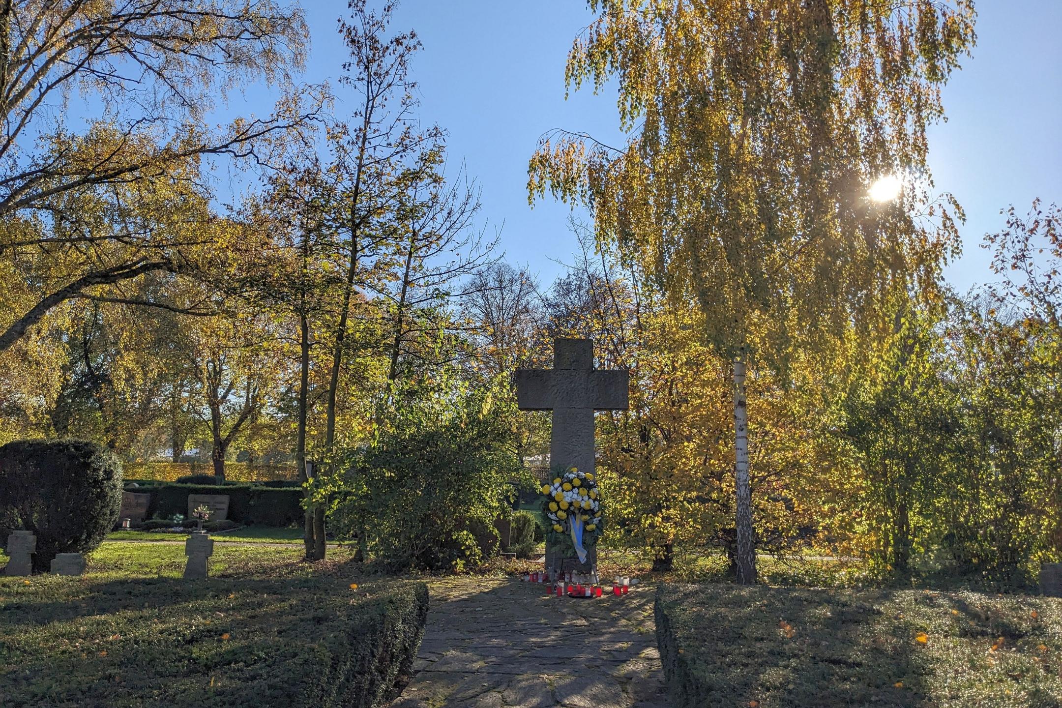 Der Friedhof Dürener Straße in Eschweiler