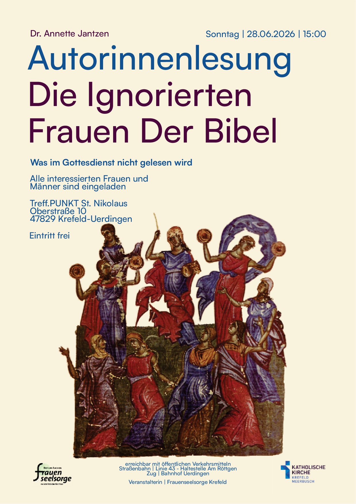 Die Ignorierten Frauen der Bibel