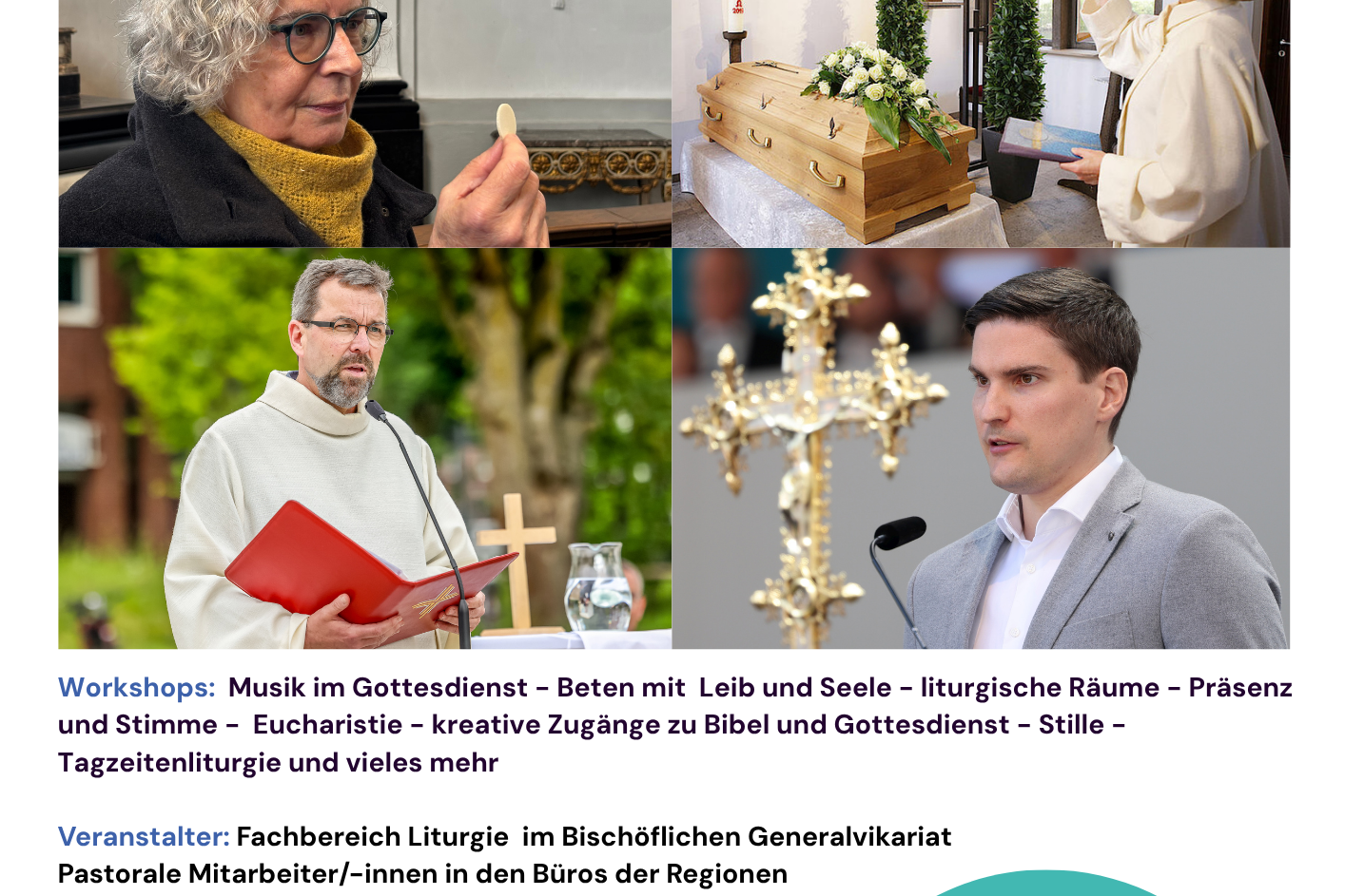 Plakat Tag der liturgischen Dienste