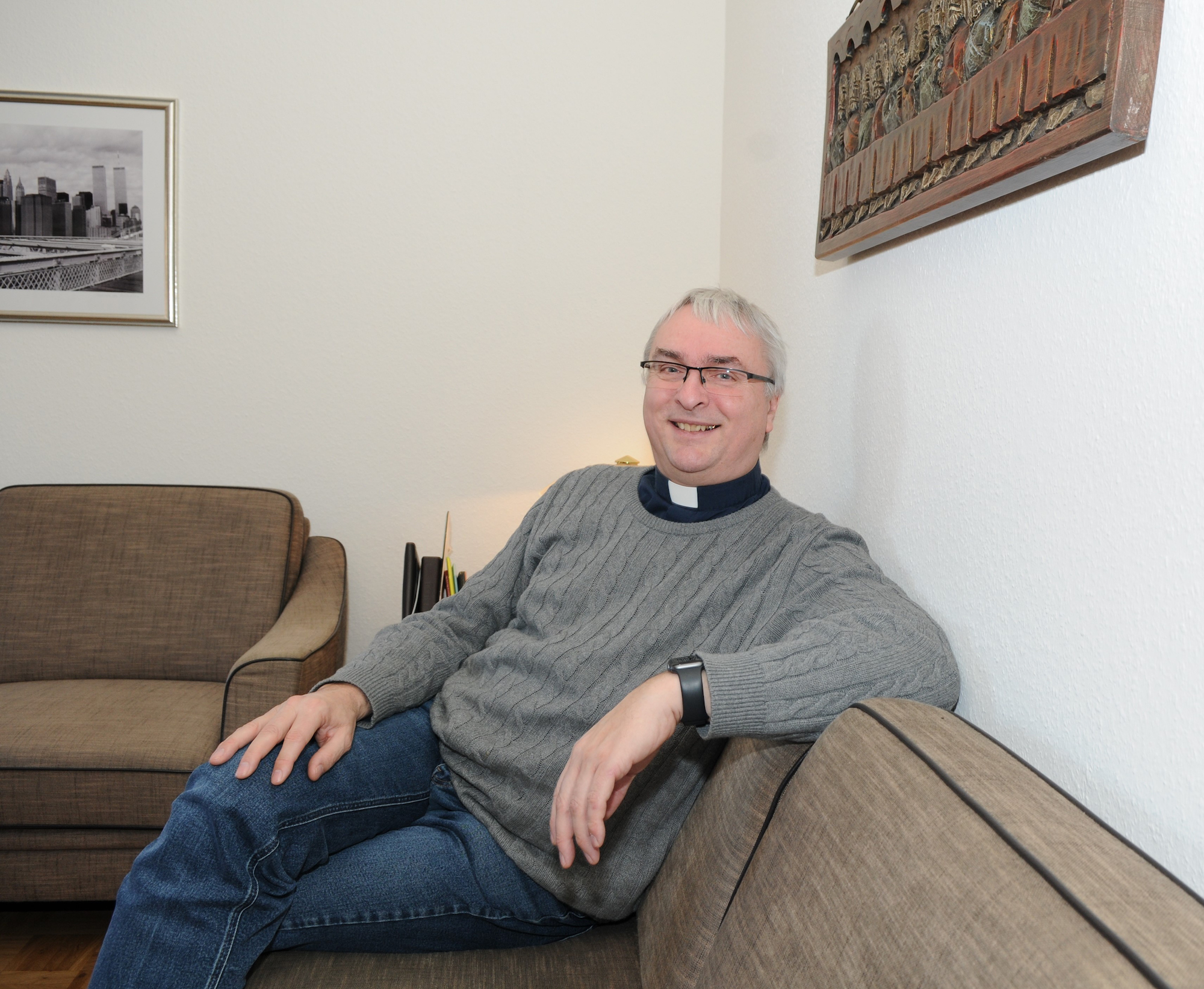 Pfarrer Roland Bohnen leitet die Gemeinschaft der Gemeinden St. Servatius Selfkant mit acht Kirchengemeinden und einer Kapellengemeinde.