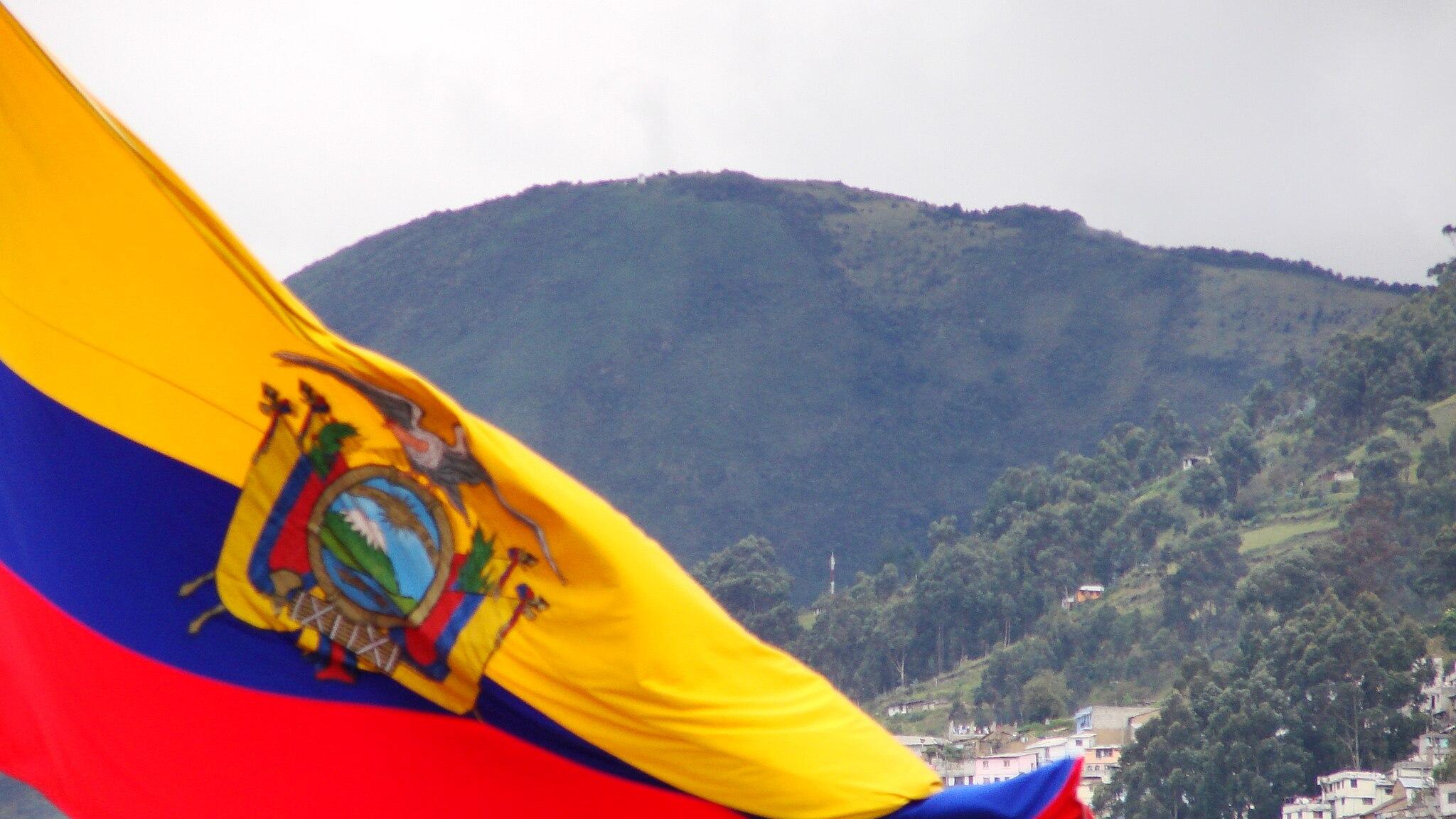 Flagge Ecuador