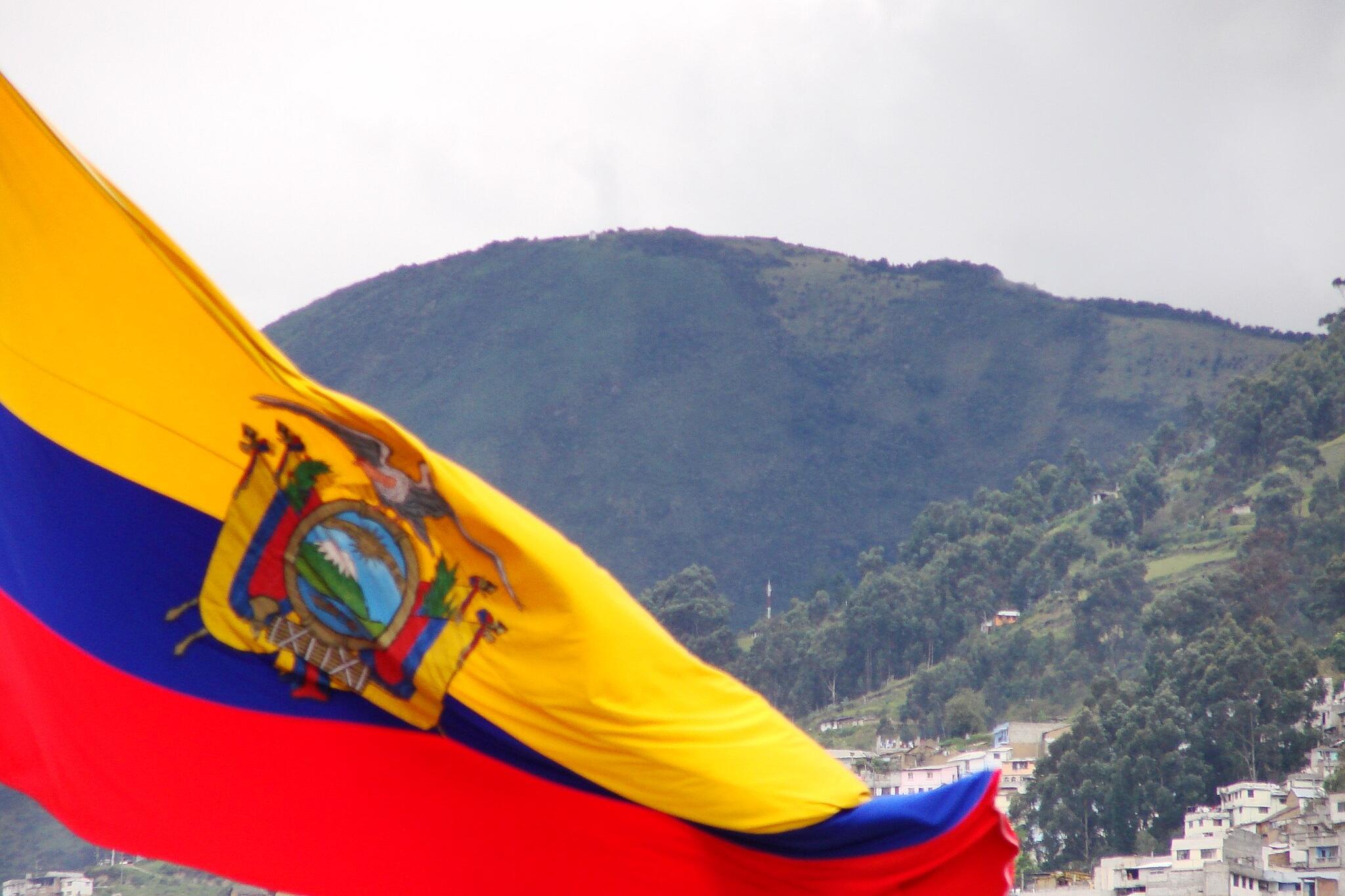 Flagge Ecuador