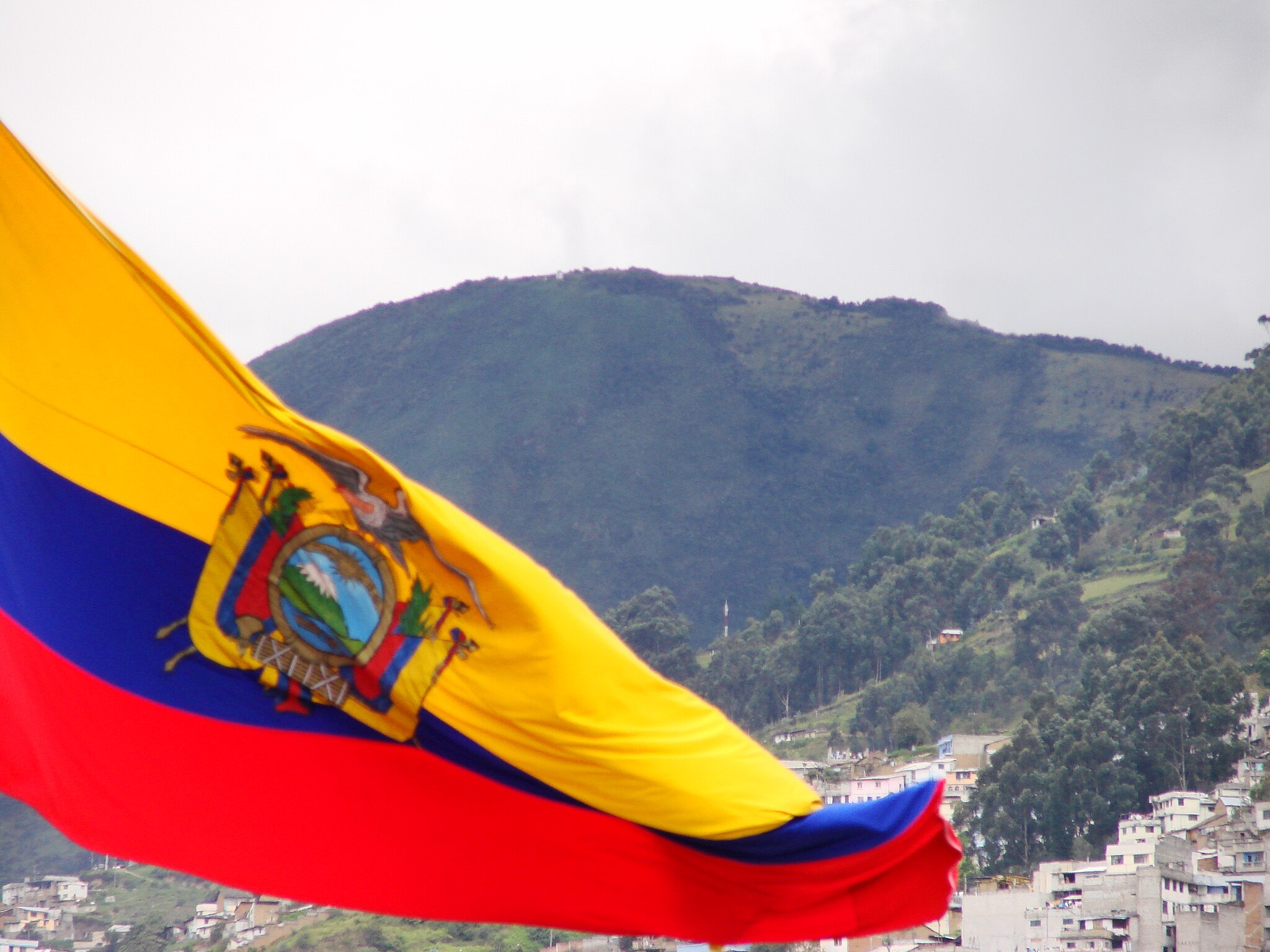 Flagge Ecuador