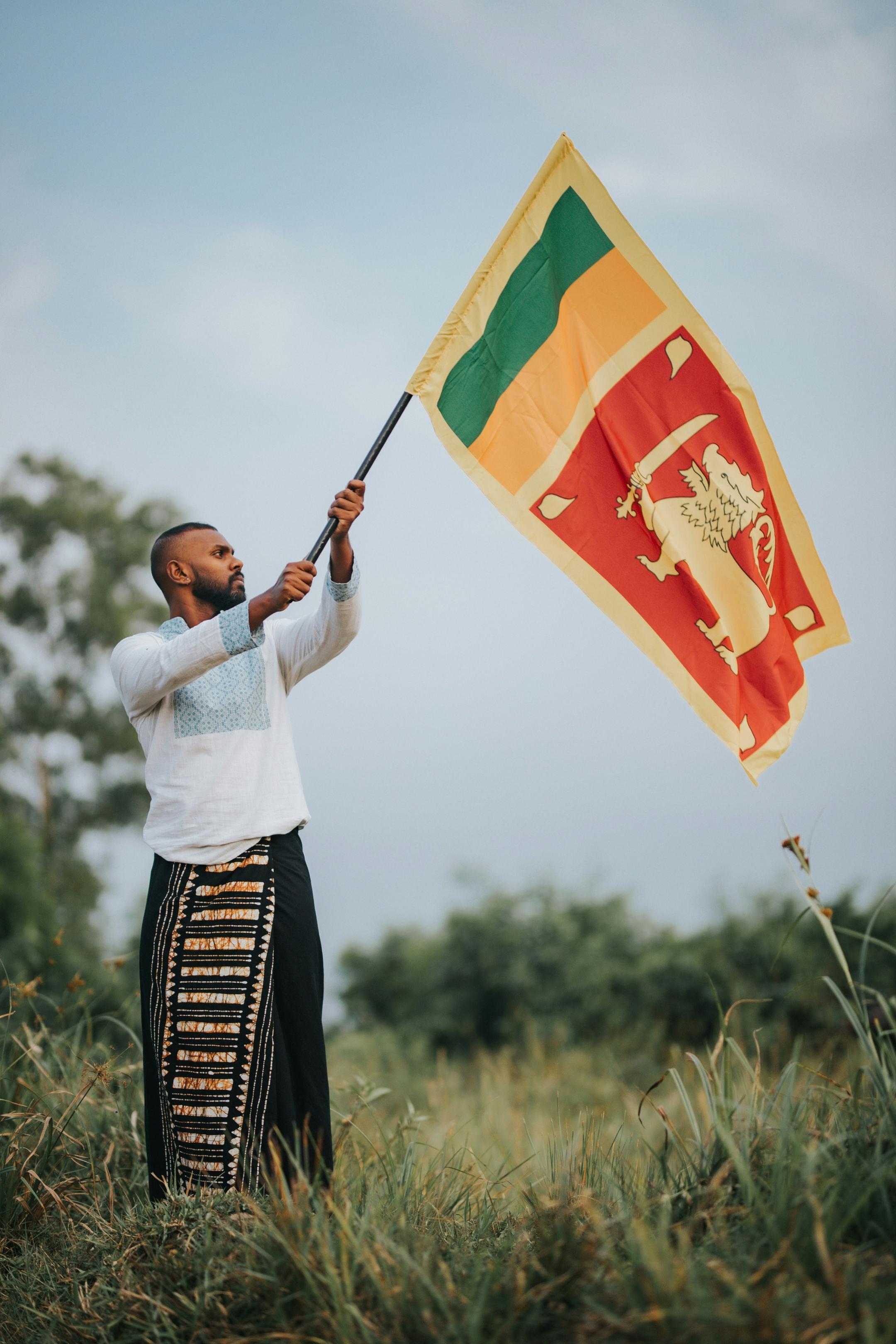 Flagge Sri Lanka