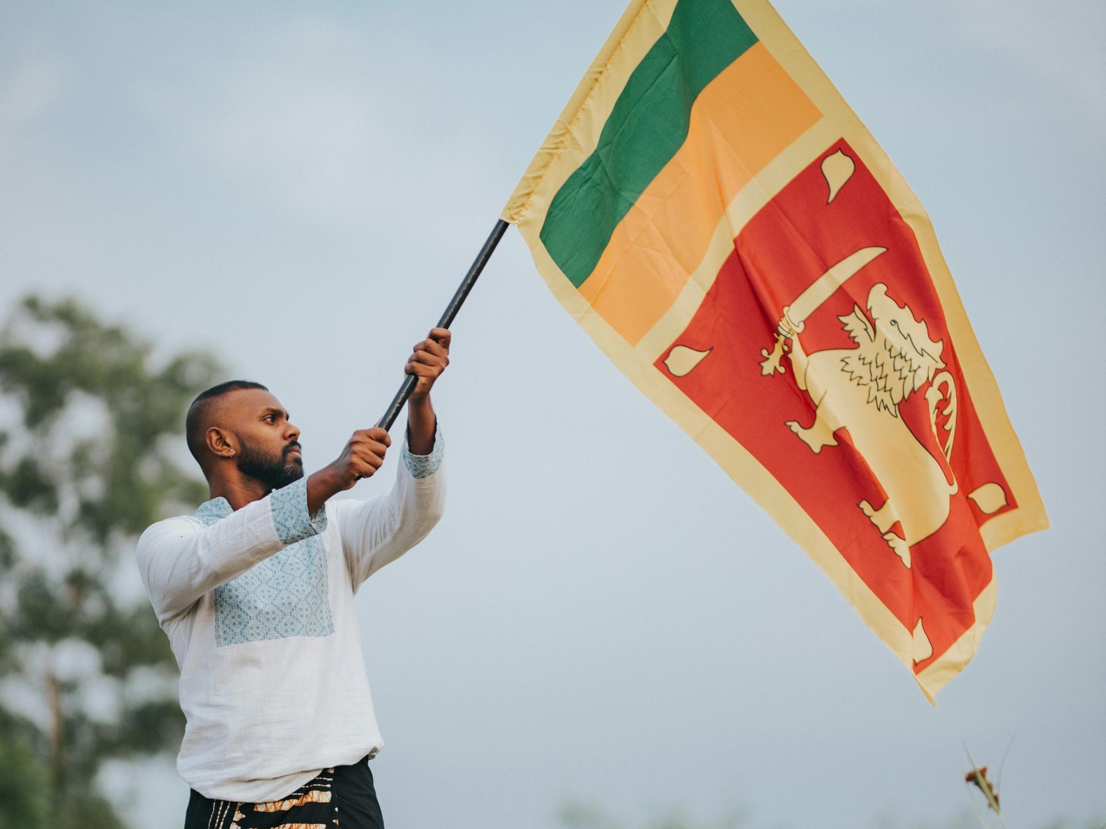 Flagge Sri Lanka