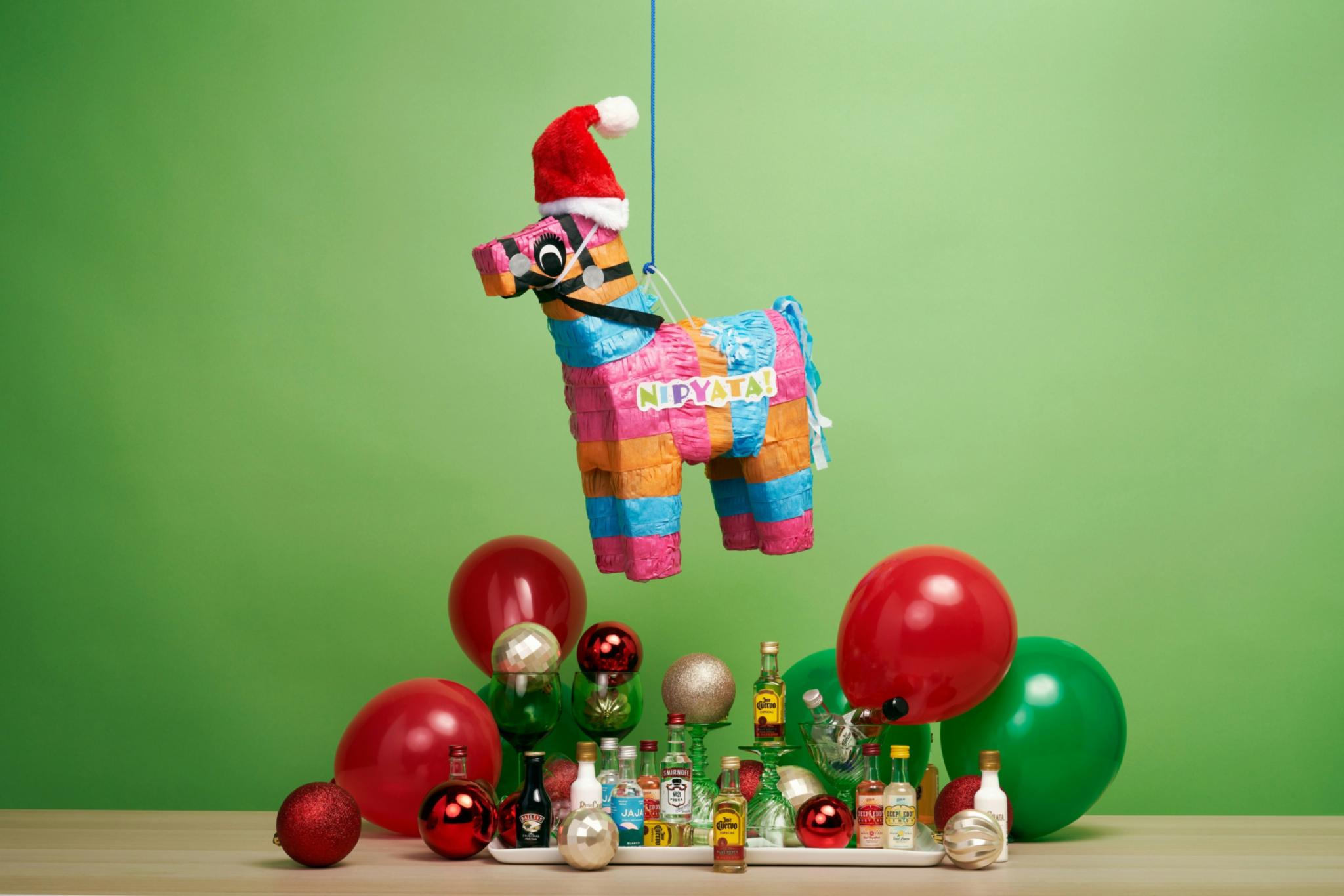 Pinata zu Weihnachten