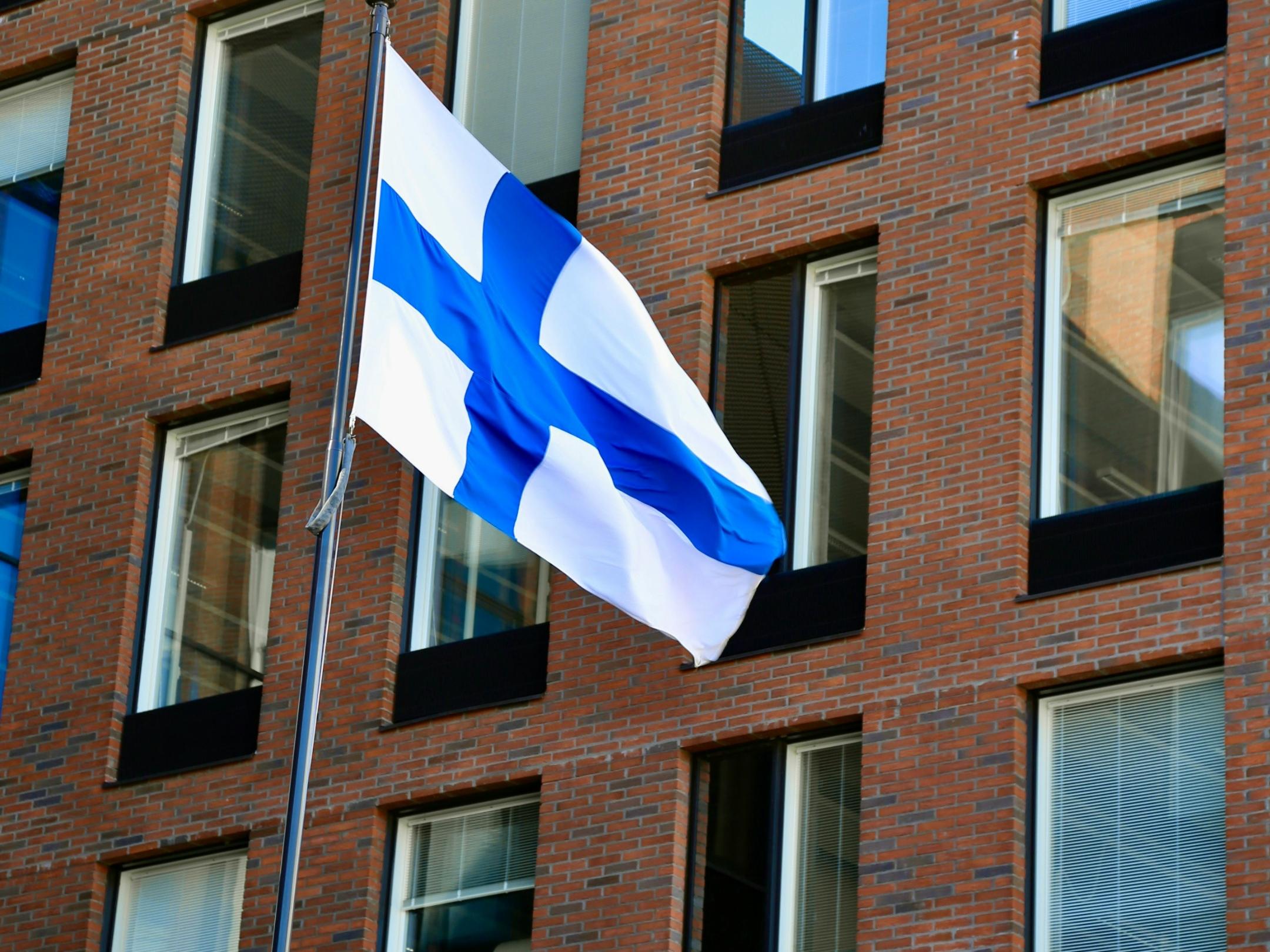 Flagge Finnland