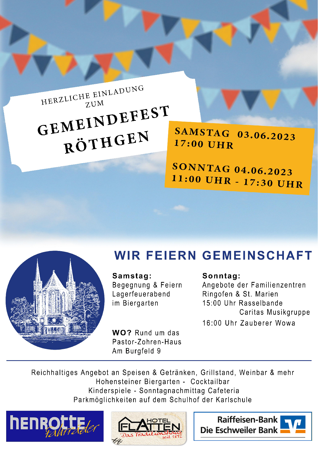 Gemeindefest Roethgen 2023