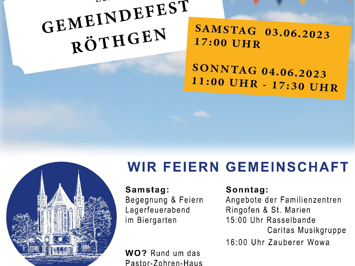 Gemeindefest Röthgen 2023