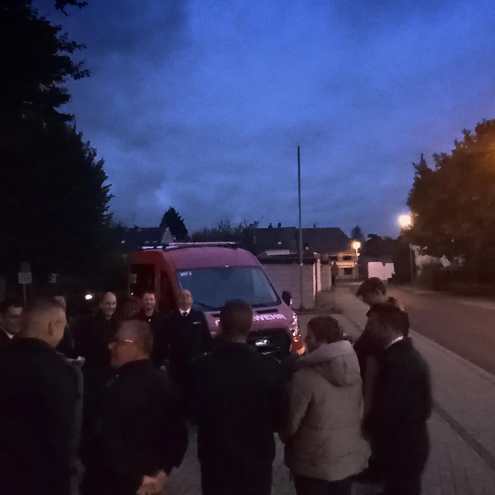 Segnung Feuerwehrauto, Dürwiß 2025