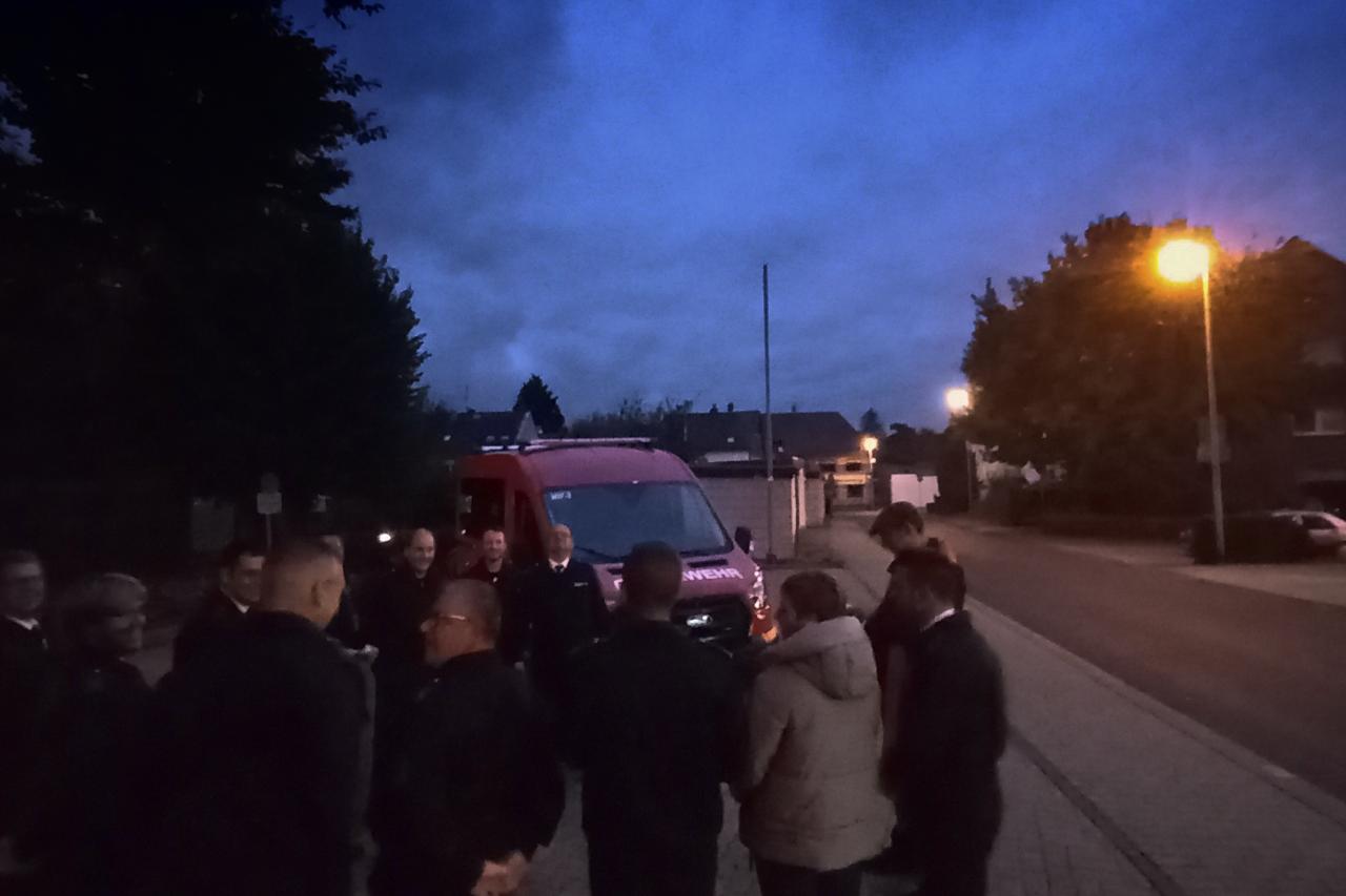 Segnung Feuerwehrauto, Dürwiß 2025