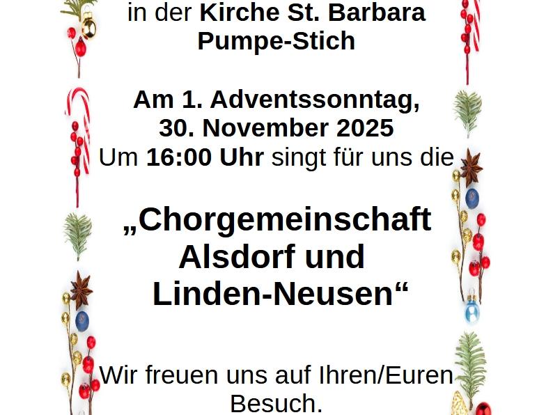 Adventskonzert St. Barbara 2025