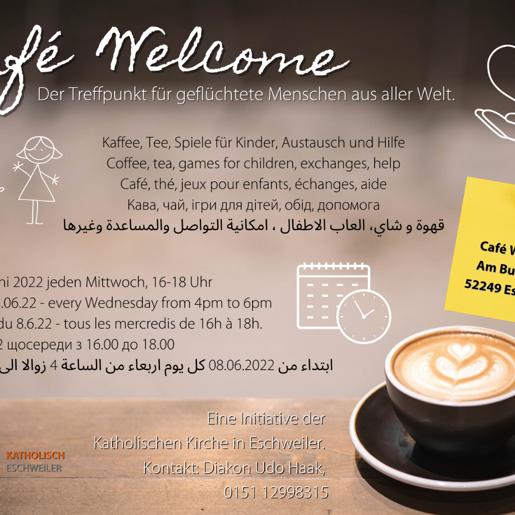 Café Flüchtlinge 2022 Flyer