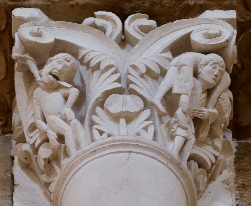 Judaskapitell in Vezelay