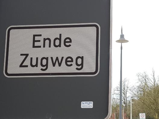 Ende Zugweg (c) Tobias Kölling