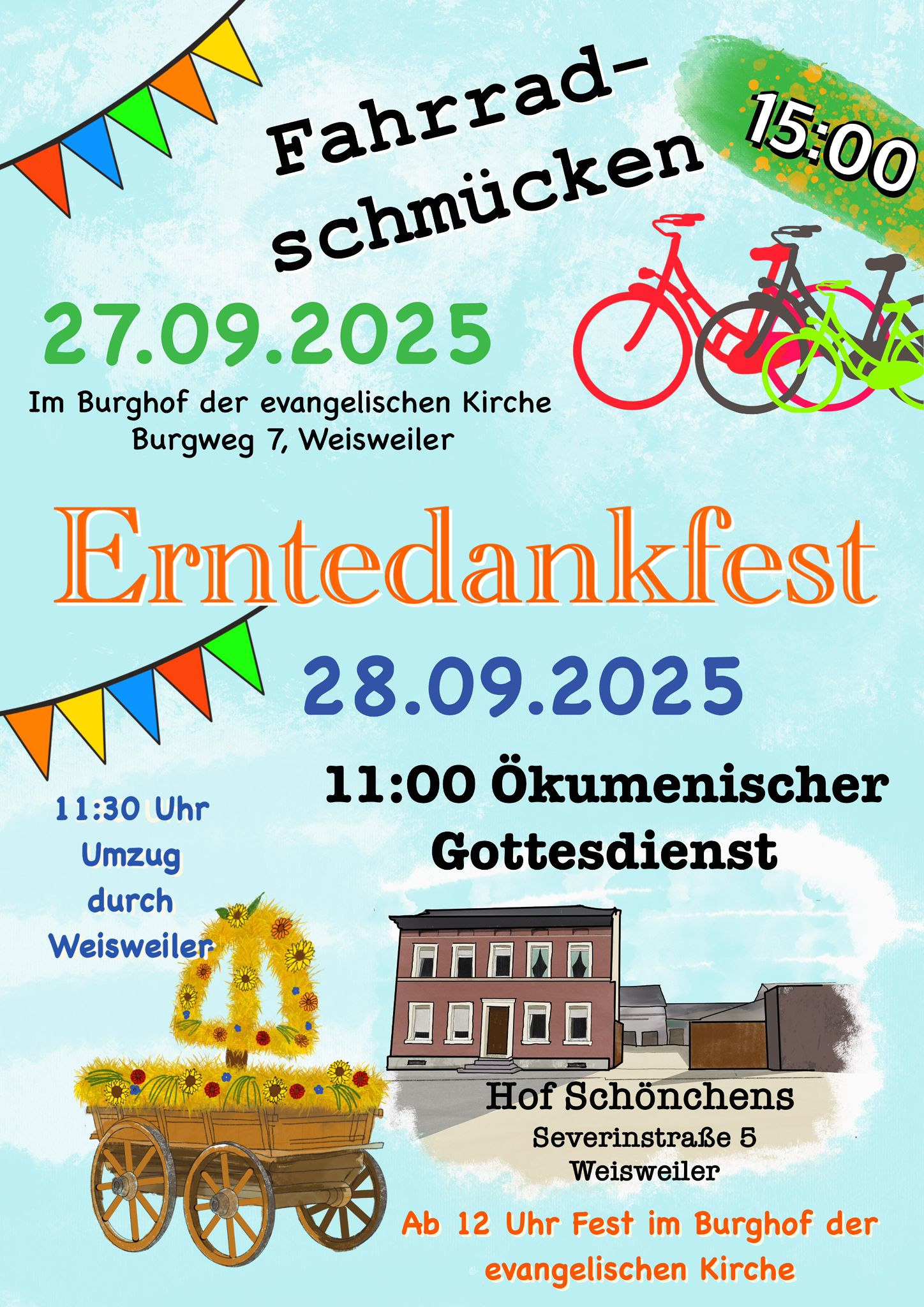 Erntedank Weisweiler 2025