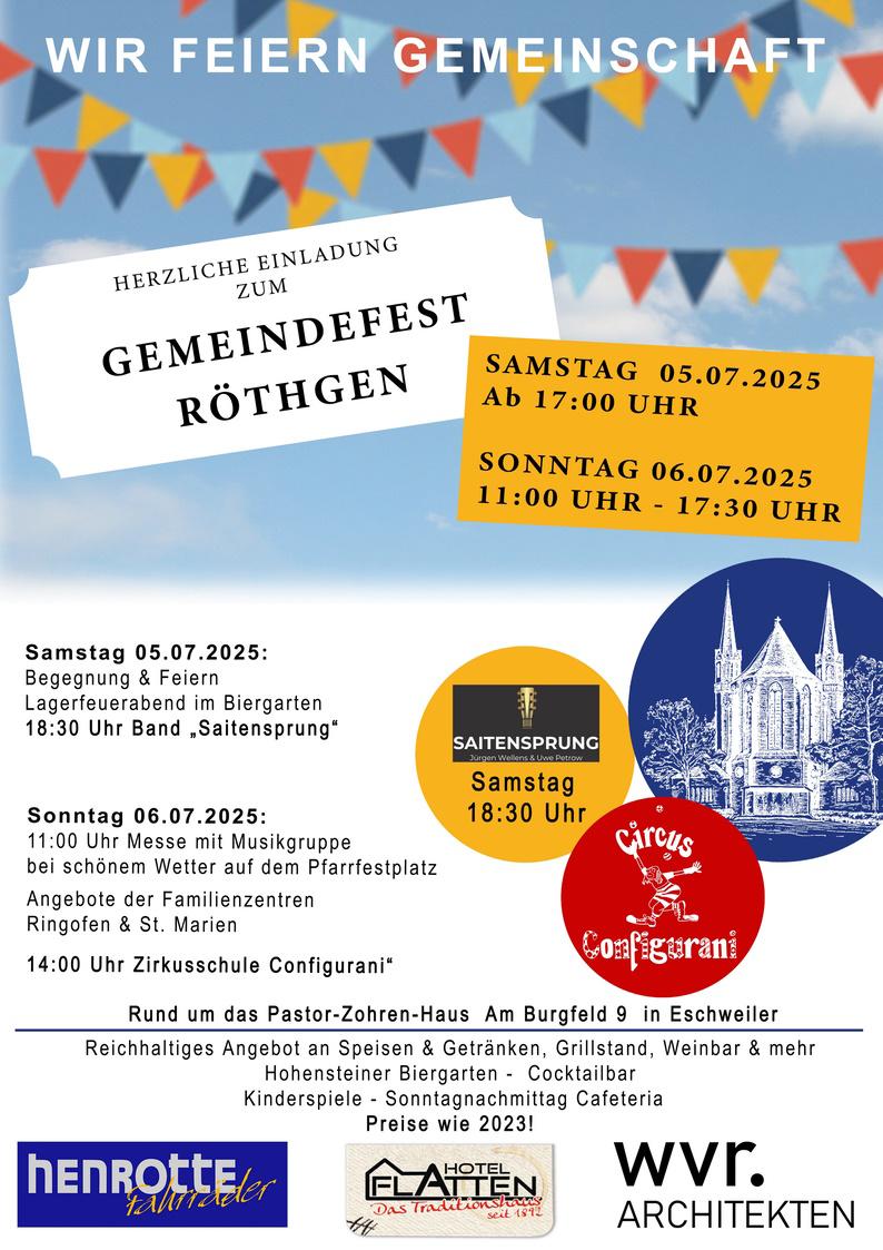 Gemeindefest St. Marien 2025