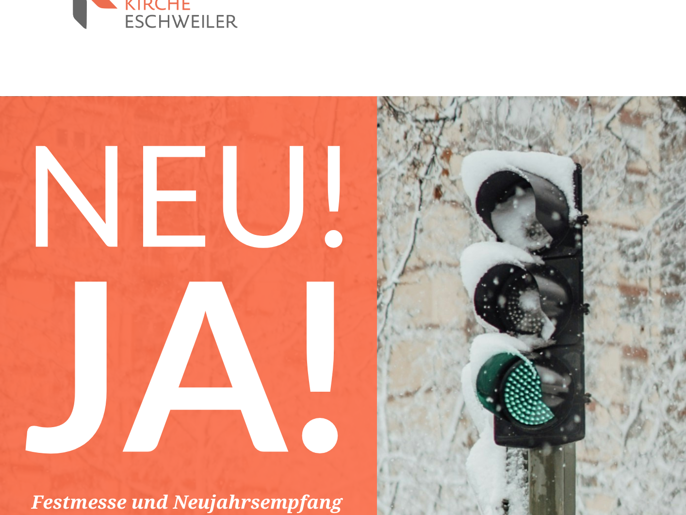 Neujahrsempfang (c) Katholisch Eschweiler / Daniel Ramos / Unsplash Neujahrsempfang