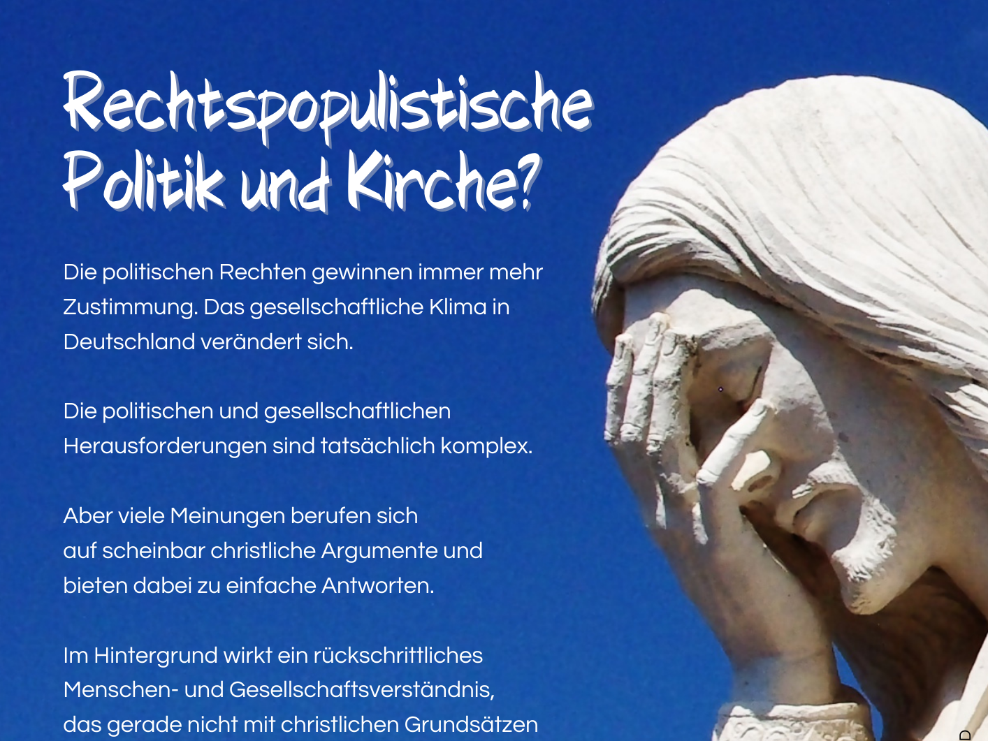Rechtspopulistische Politik und Kirche?