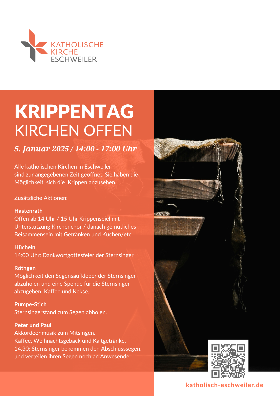 Weihnachten Krippentag 2025 Plakat