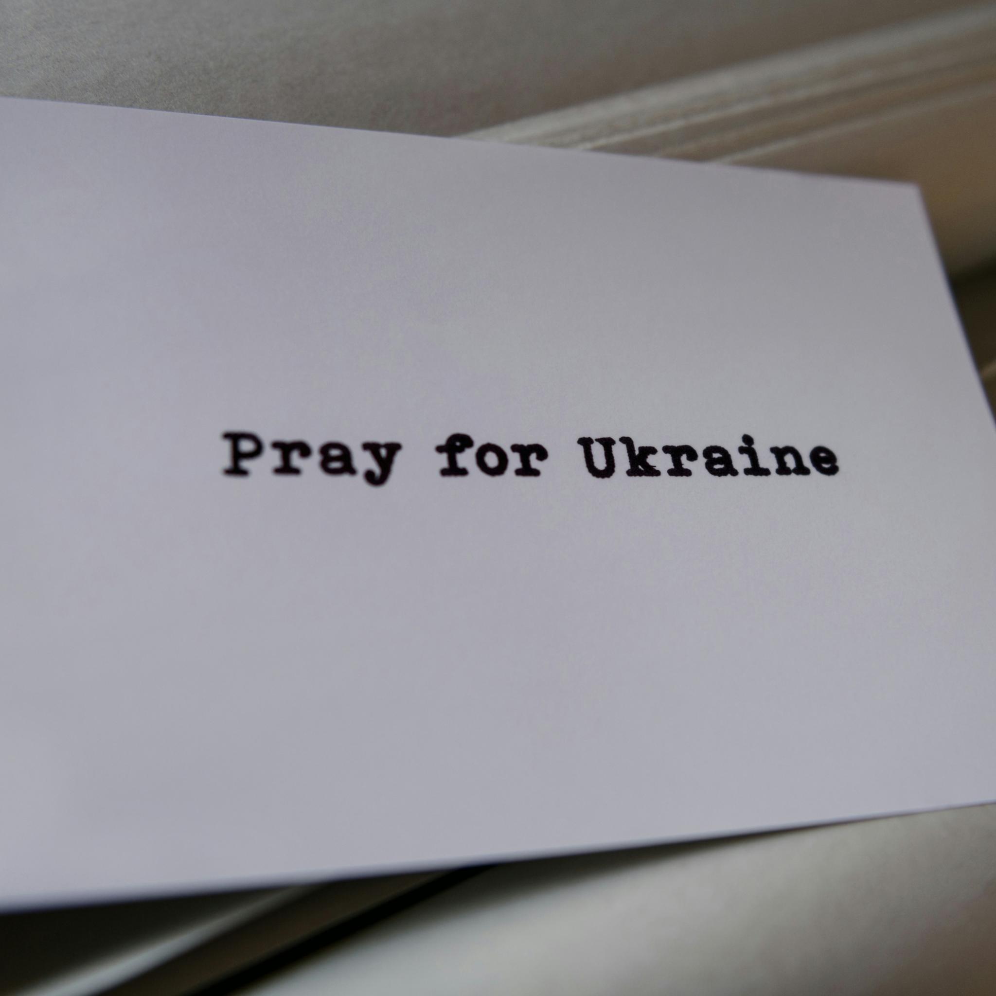 Pray for Ukraine