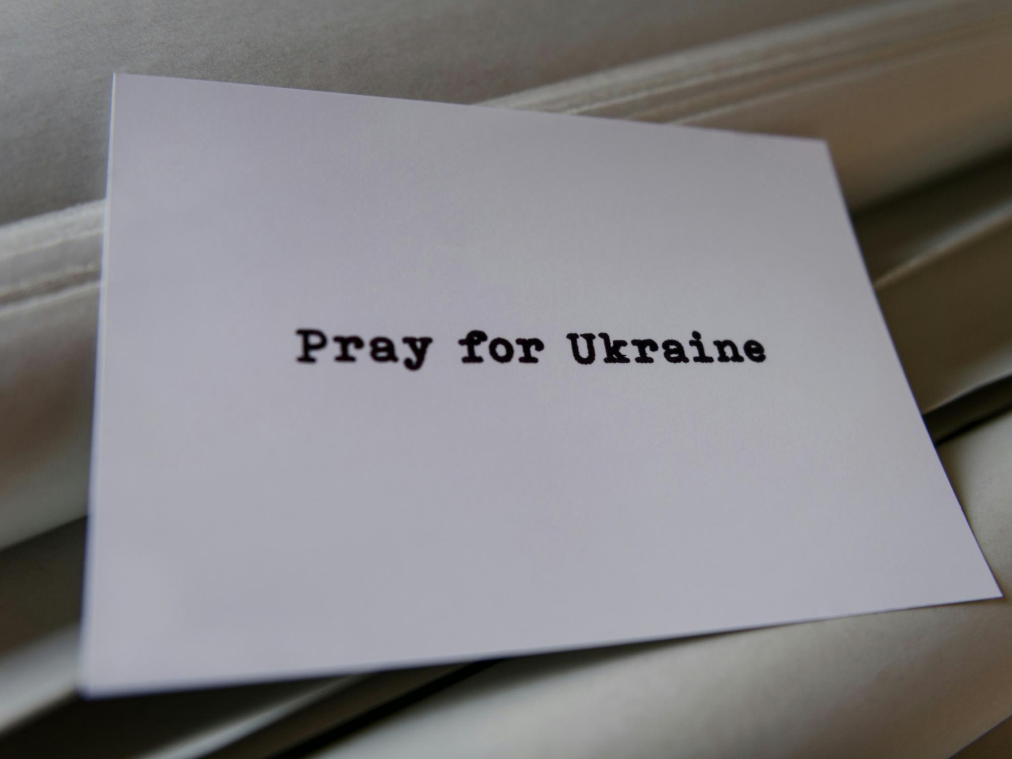 Pray for Ukraine