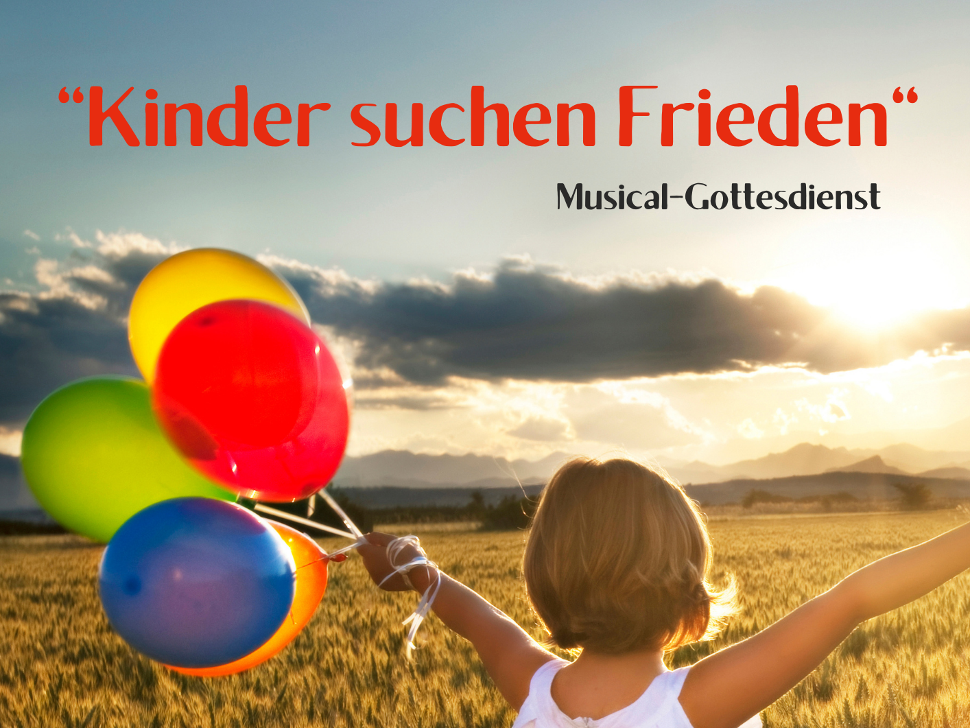 'Kinder suchen Frieden'