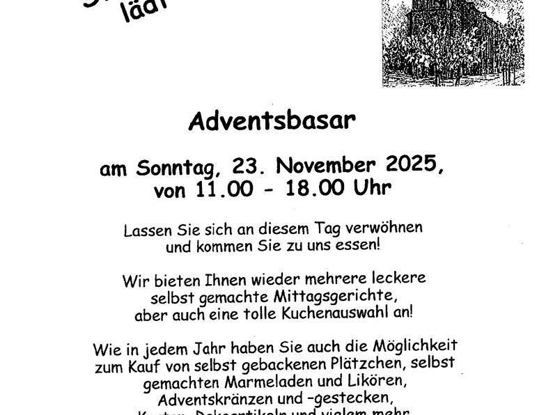 Adventsbasar St.-Wendelinus 2025