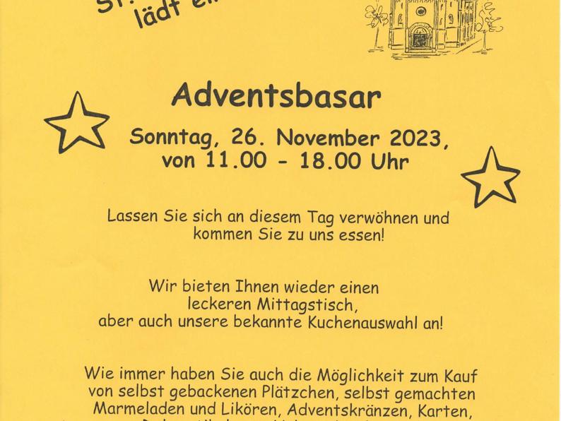 Adventsbasar Hastenrath (c) Gemeindekreis St. Wendelinus Adventsbasar Hastenrath