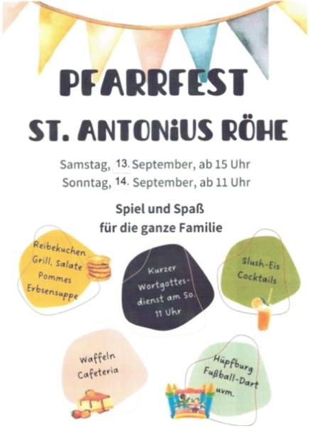pfarrfest röhe25
